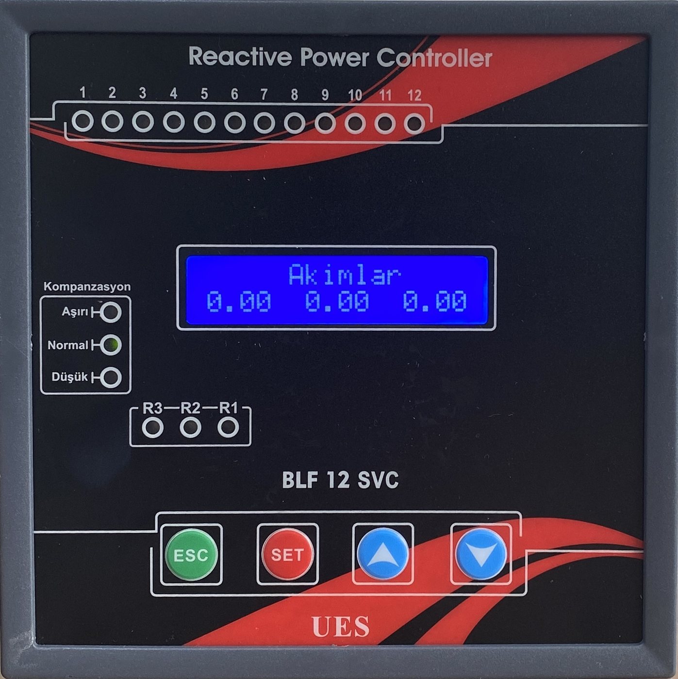 BLF 12 SVC reaktif güç kontrol rölesi